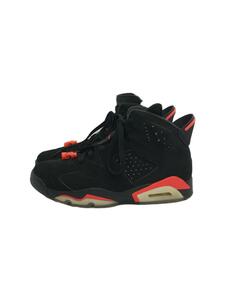 NIKE◆AIR JORDAN 6 RETRO/エアジョーダンレトロ/ブラック/384664-060/26cm/BLK