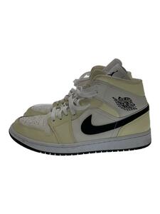 NIKE◆AIR JORDAN 1 MID_エア ジョーダン 1 ミッド/28cm/CRM