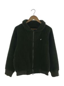 A BATHING APE◆フリースボアジャケット/XS/コットン/KHK/使用感有り