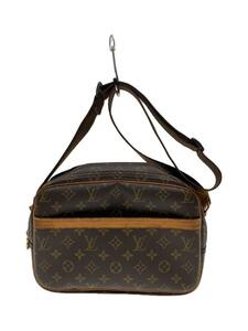 LOUIS VUITTON◆リポーターPM_モノグラム・キャンバス_BRW/PVC/BRW/総柄