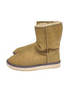 UGG australia◆ブーツ/28cm/GRY/スウェード/1003949/クラシックムートンブーツ/履きジワ有