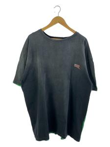 KAPITAL◆BONE 2TONE BIG TEE/Tシャツ/FREE/コットン/GRN/k0R904SC01