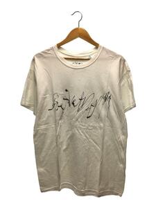 written by/Tシャツ/-/コットン/WHT/総柄