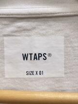 WTAPS◆Tシャツ/-/コットン/WHT/231ATDT-CSM38_画像3