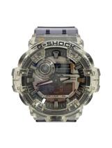 CASIO◆クォーツ腕時計・G-SHOCK/デジアナ/ラバー/CLR/CLR/SS_画像1