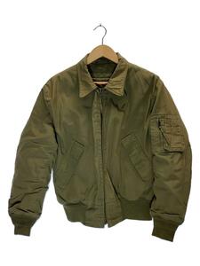 US.ARMY◆ジャケット/M/コットン/KHK/DLA100-89-C-0427