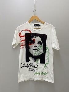 ANDY WARHOL BY HYSTERIC GLAMOUR◆Tシャツ/M/コットン/WHT/プリント/0404CT03
