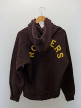 WACKO MARIA◆ROCKERS HEAVY WEIGHT PULLOVER HOODED SWEAT SHIRT/L/コットン/BRW_画像2