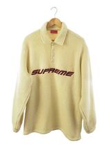 Supreme◆22AW/Polartec L/S Polo/フリースジャケット/XL/ポリエステル/CRM_画像1