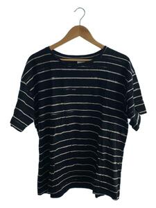 Porter Classic◆Tシャツ/L/コットン/ブラック/ボーダー