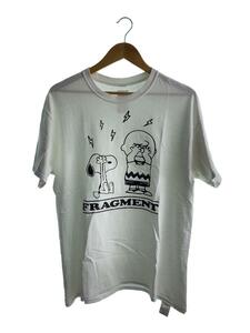 FRAGMENT DESIGN◆Tシャツ/L/コットン/ホワイト