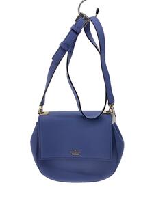 kate spade new york◆ショルダーバッグ/レザー/BLU/PXRU6912