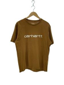 Carhartt◆Tシャツ/M/コットン/キャメル/無地/アメカジ/古着