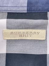 BURBERRY BRIT◆半袖シャツ/XL/コットン/NVY/チェック_画像3