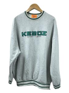 Keboz◆スウェット/XL/コットン/GRY