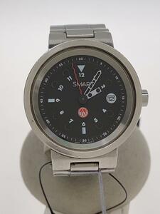 GSX◆クォーツ腕時計/アナログ/-/BLK/SLV/gsx200sb
