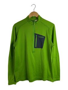 NORRONA◆bitihorn equaliser Zip neck/M/ポリエステル/グリーン/4330-10