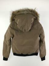 CANADA GOOSE◆LABRADOR BOMBER/ダウンジャケット/S/ポリエステル/BEG/7967JL_画像2