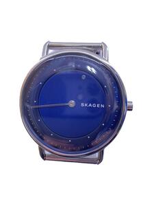 SKAGEN◆クォーツ腕時計/アナログ/ステンレス/NVY/SLV/skw6488