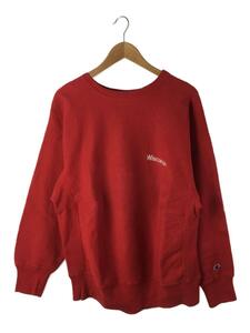 Champion◆REVERSEWEAVE/80s/スウェット/XL/コットン/RED