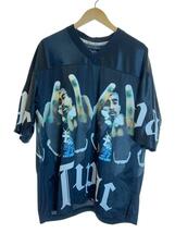 WACKO MARIA◆FOOTBALL JERSEY/L/ポリエステル/BLK_画像1