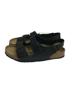 BIRKENSTOCK◆Milano BS/サンダル/28cm/BLK/レザー