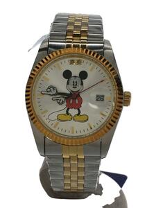 Disney◆クォーツ腕時計/アナログ/ステンレス/SLV/SLV/TOE-195