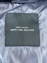 UNITED ARROWS green label relaxing◆ダウンジャケット/M/ウール/ネイビー/無地/3225-179-2439_画像3