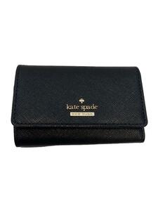 kate spade new york◆キーケース/レザー/BLK/レディース