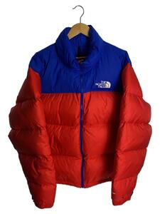 THE NORTH FACE◆ダウンジャケット/XL/ナイロン/RED/NF0A3C8D●
