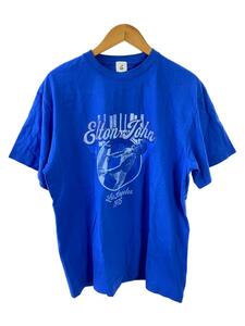 6(ROKU) BEAUTY & YOUTH UNITED ARROWS◆Tシャツ/XL/コットン/BLU/ELTON JOHN PIANO BASEBALL