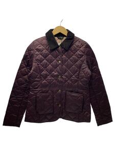 Barbour◆DEVERON QUILT/キルティングジャケット/UK10/ポリエステル/BRD/LQU1012