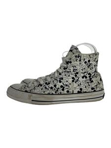 CONVERSE◆ALL STAR 100 MICKEY MOUSE PT HI/29cm/ホワイト/キャンバス