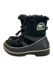 SOREL◆レースアップブーツ/24cm/BLK/1567031010