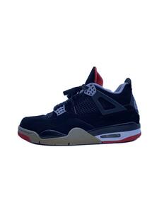 NIKE*AIR JORDAN 4 RETRO/ air Jordan retro / black /308497-060/27.5cm/BLK