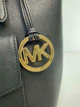 MICHAEL KORS◆30H4GTTT2L 230 Luggage/トートバッグ/レザー/ブラック/マイケルコース_画像8