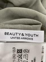 BEAUTY&YOUTH UNITED ARROWS◆長袖ブラウス/-/ポリエステル/GRN/無地/1621-242-1559_画像3