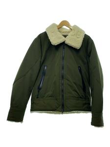 Schott◆URBAN B-3 JACKET/フライトジャケット/M/ポリエステル/カーキ/3172026