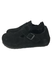 BIRKENSTOCK◆デッキシューズ/37/BLK/スウェード