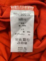 TIGHTBOOTH PRODUCTION◆Tシャツ/L/コットン/RED_画像4