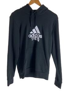 adidas◆パーカー/M/コットン/BLK/プリント/GU6267