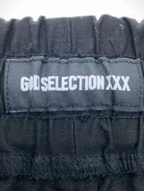 GOD SELECTION XXX◆23SS/イージーパンツ/ボトム/M/コットン/BLK/GX-S23-PT-05_画像4