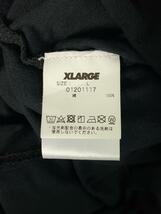 X-LARGE◆長袖Tシャツ/L/コットン/BLK/無地_画像4