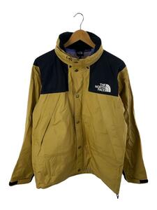 THE NORTH FACE◆MOUNTAIN RAINTEX JACKET_マウンテンレインテックスジャケット/L/ナイロン/BEG/無地