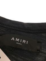 AMIRI◆クラッシュ加工/Tシャツ/S/コットン/BLK_画像3