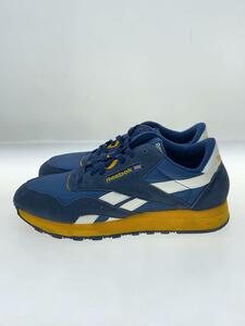 Reebok◆CL NYLON TEAMS ローカットスニーカー/25.5cm/NVY/1-953287