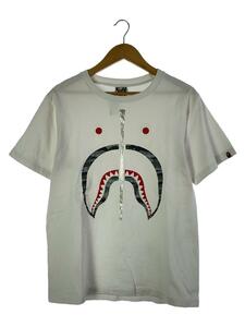 A BATHING APE◆Tシャツ/M/コットン/WHT/001TEH301041X