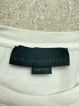 STELLAMcCARTNEY◆WHAT ABOUT SLUG RIGHTS/クルーネック/Tシャツ/M/コットン/ホワイト_画像3