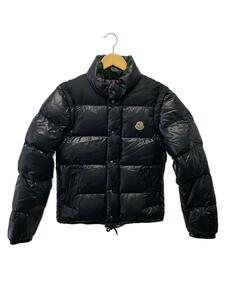 MONCLER◆ダウンジャケット/0/ポリエステル/BLK/020914032050