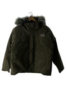 THE NORTH FACE◆ICE JACKET_アイスジャケット/L/ナイロン/KHK